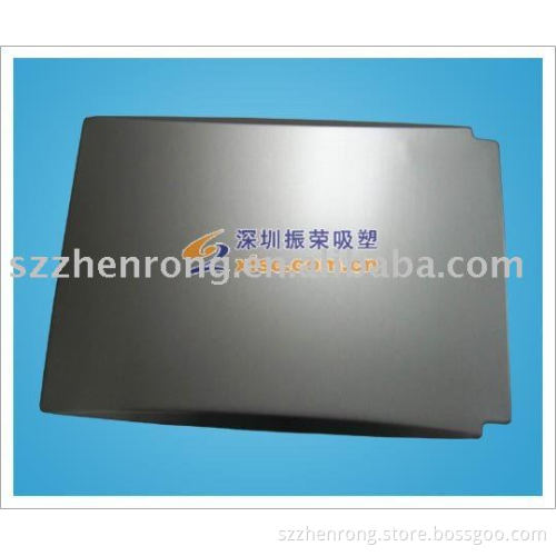Vacuum formed machine cover